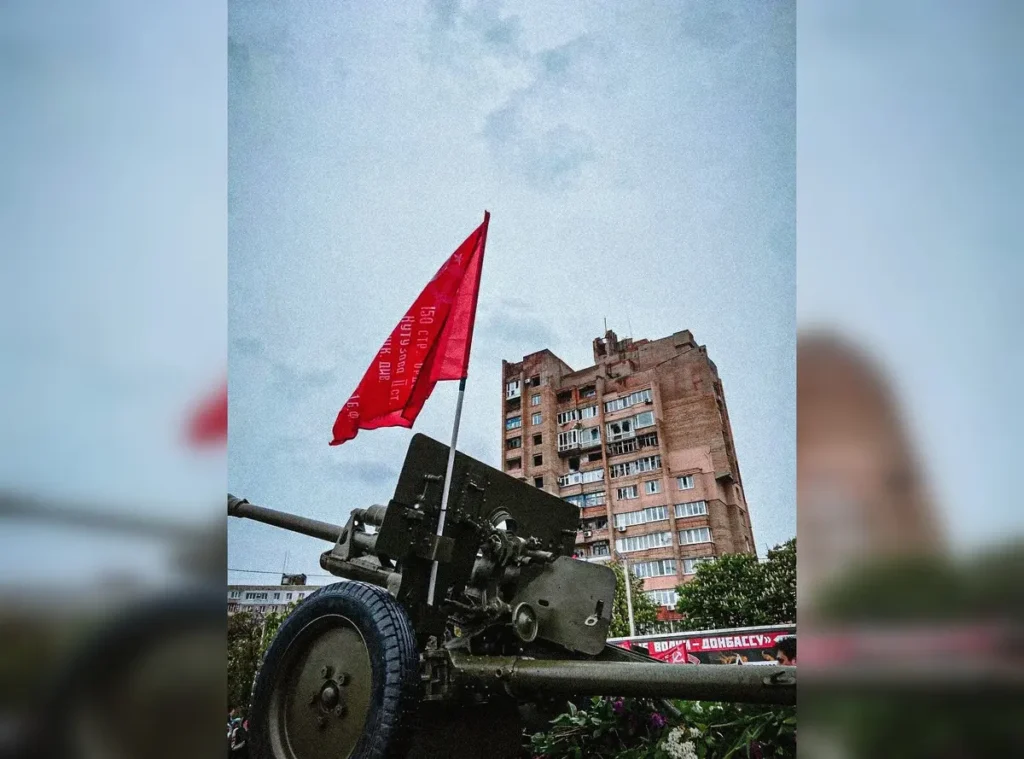 Памятник «Пушка» в Мариуполе. Источник фото: паблик VK «Волонтеры победы».