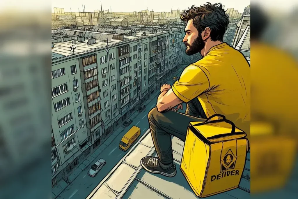 Иллюстрация к&nbsp;роману Ивана Филиппова «Мышь». Автор: Александр Кукин.