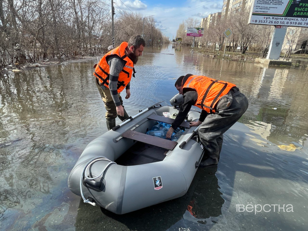 Наводнение в Оренбургской области