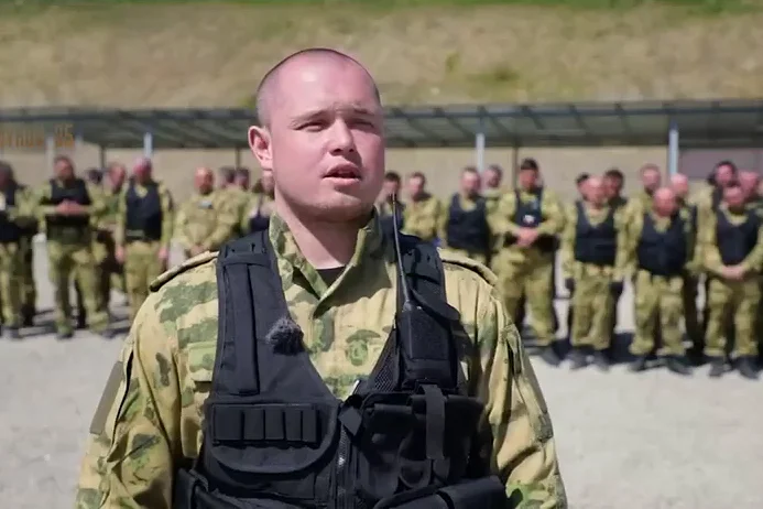 Никита Шило. Источник: скриншот видео из&nbsp;телеграм-канала Рамзана Кадырова.