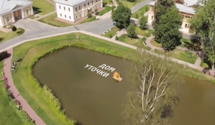 Дом для уточки Дмитрия Медведева