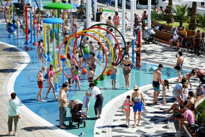 Жара в России