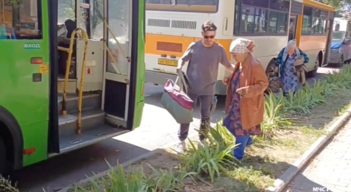 Эвакуация в Курской области