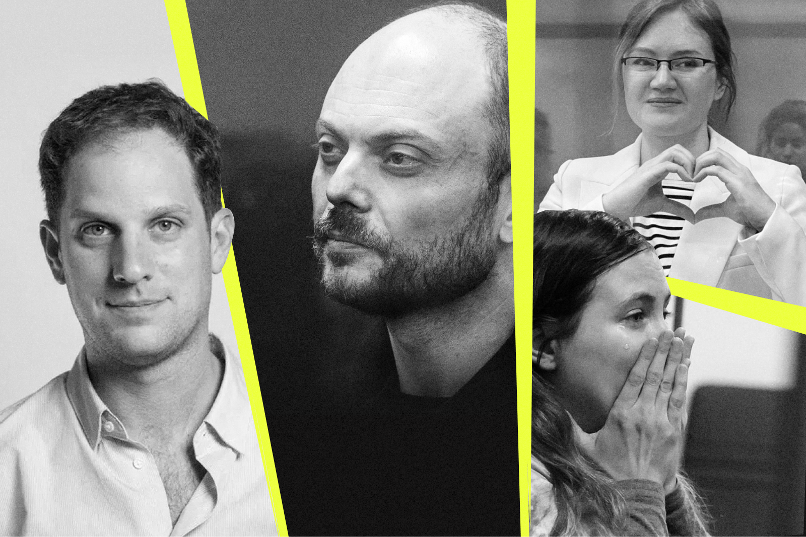 Эван Гершкович, Владимир Кара-Мурза, Лилия Чанышева, Саша Скочиленко