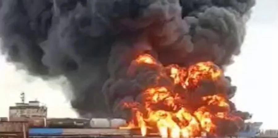 Пожар на пароме «Конро Трейдер»