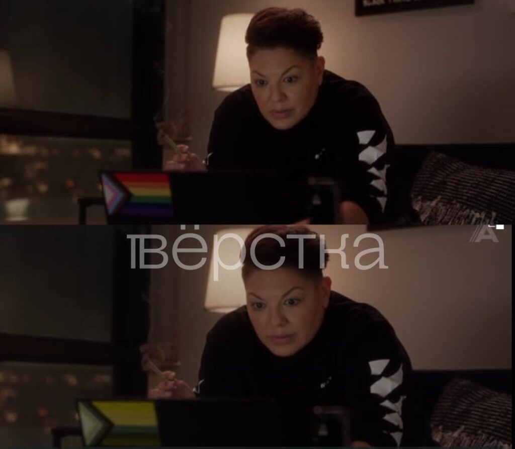 Сцена из&nbsp;сиквела «Секса в&nbsp;большом городе», сериала «И просто так»