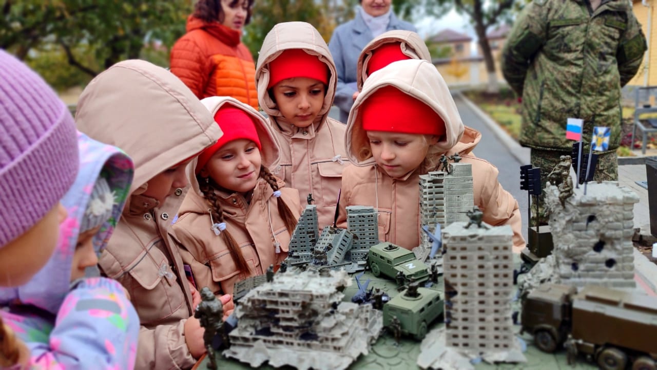 Дошкольников в Ростовской области приняли в «Юнармию»