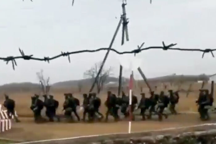 Солдаты из КНДР в Приморском крае