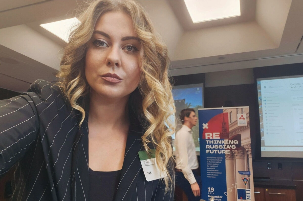 Номма Зарубина принимает участие в мероприятии в поддержку Украины в Оттаве, Facebook Номмы Зарубиной