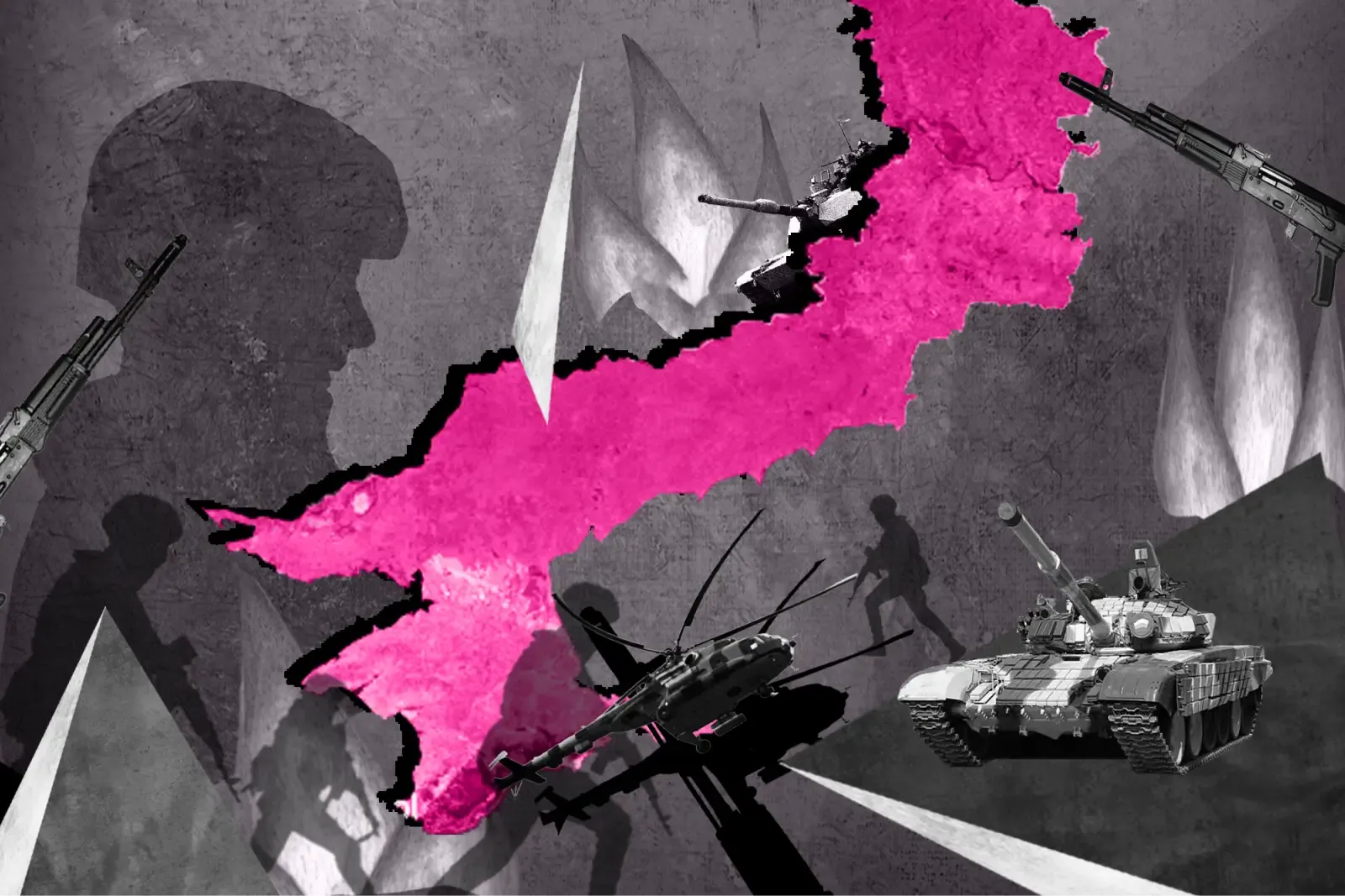 Захваченная Россией украинская территории в 2024-м по месяцам и присутствие ВСУ в Курской области