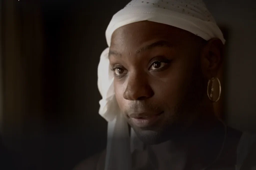 Фрагмент из сериала «Настоящая кровь».<br />