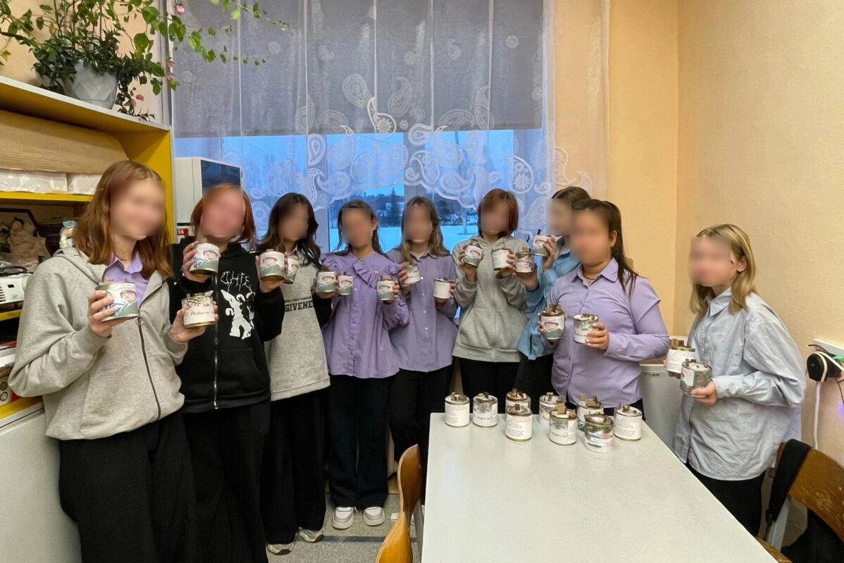 Школа удмуртской деревни Среднее Кечёво, встреча с учасником «СВО»