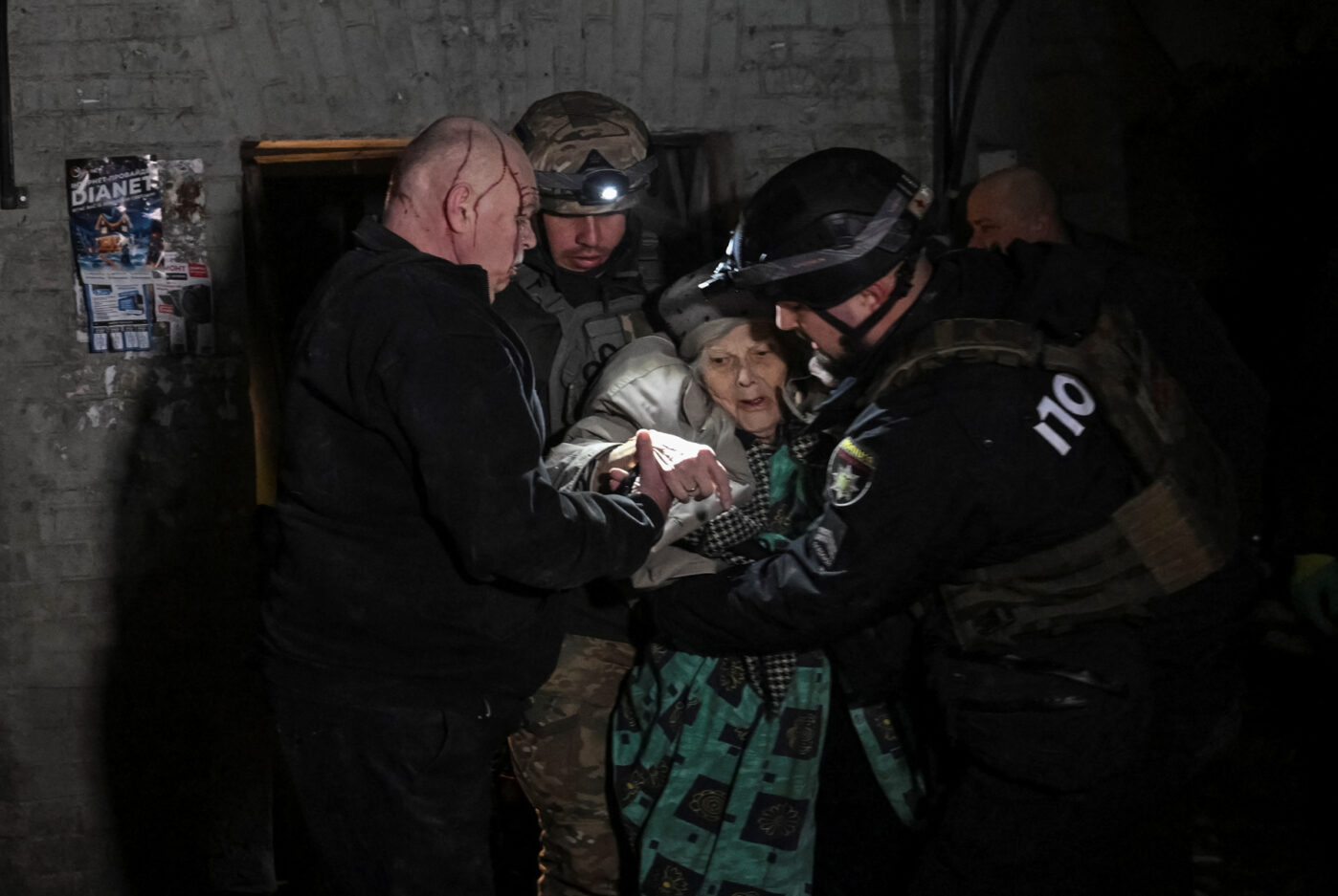 Российский ракетный удар по Запорожью