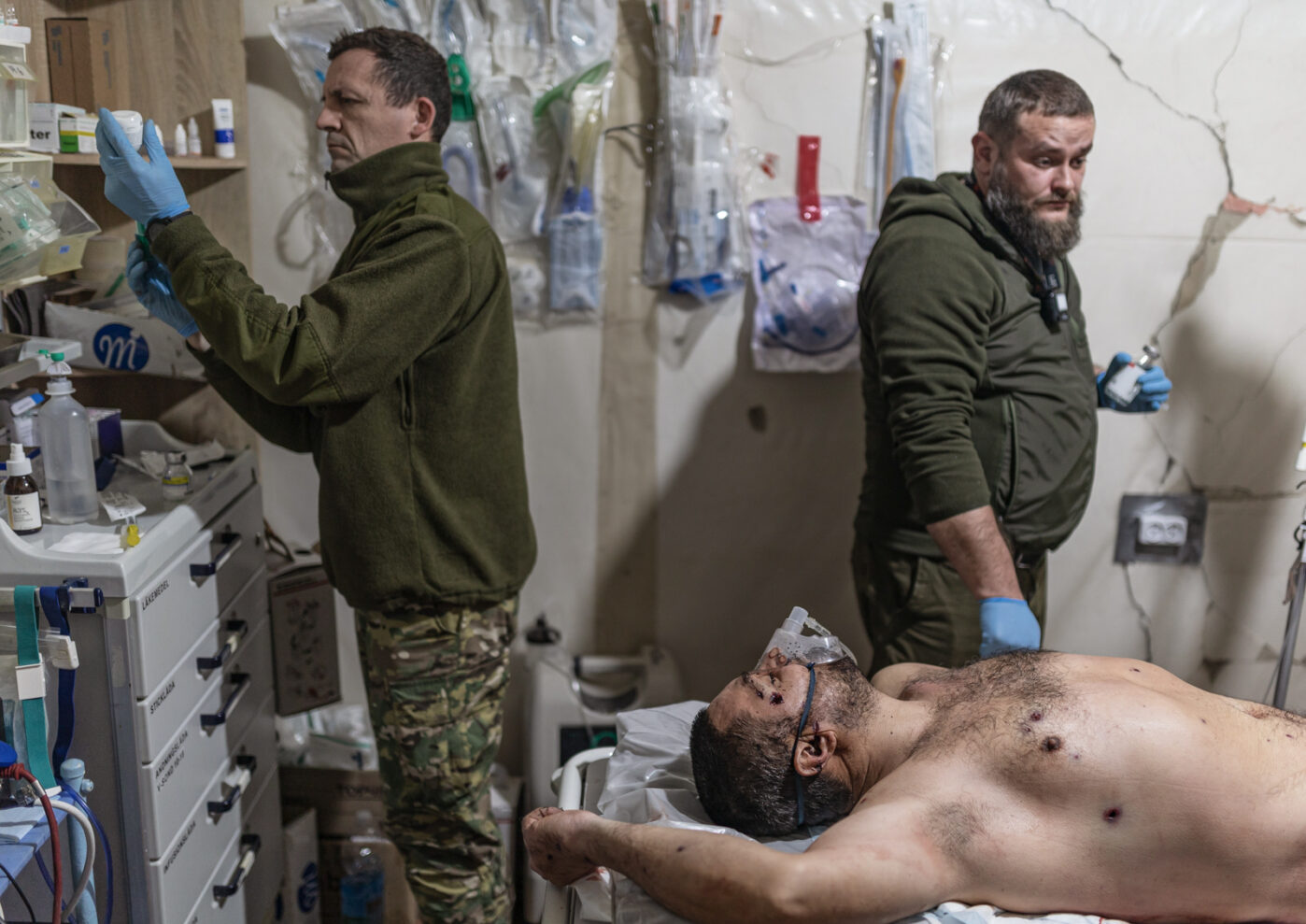 Украинский стабилизационный пункт на&nbsp;кураховском направлении