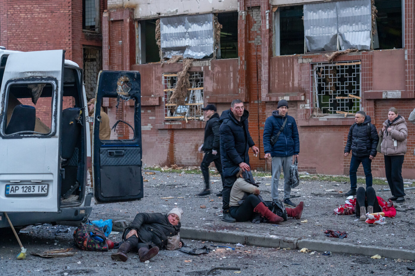 Жители Запорожья, раненые во&nbsp;время удара российскими КАБами по&nbsp;Запорожью 8&nbsp;января 2025 года