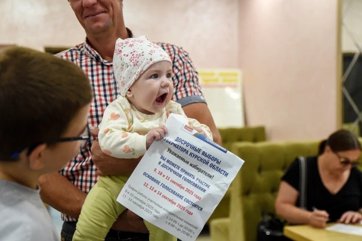 Единый день голосования 2025: к вечеру 12 сентября на выборах губернатора Курской области на 20 экстерриториальных участках уже проголосовали более 99% избирателей