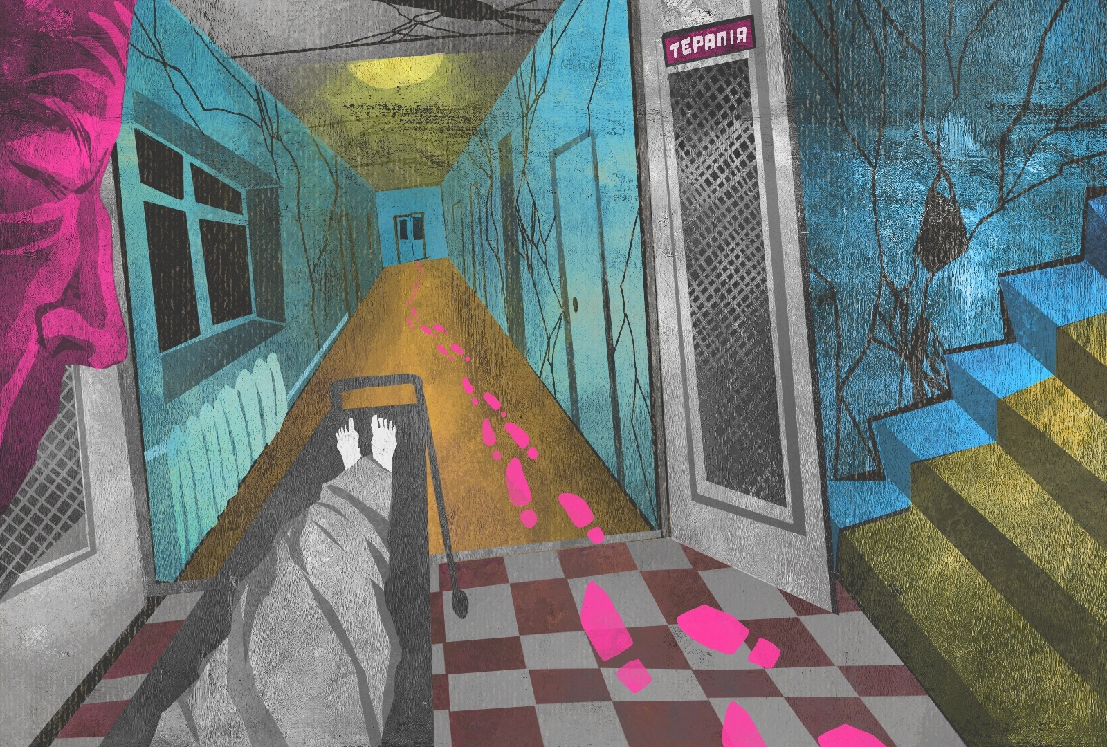 Районная больница в Каланчаке — одно из немногих учреждений, которое работает в оккупации. Школы и предприятия — закрываются