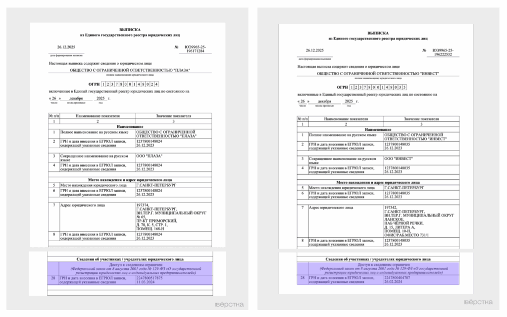 Павел Пригожин, сын основателя ЧВК «Вагнер» Евгения Пригожина, единолично владел компаниями «Инвест» и «Плаза»
