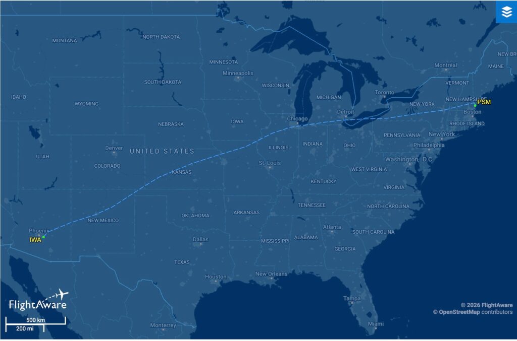 25 января 2026 года из Аризоны вылетел депортационный спецрейс с россиянами на борту