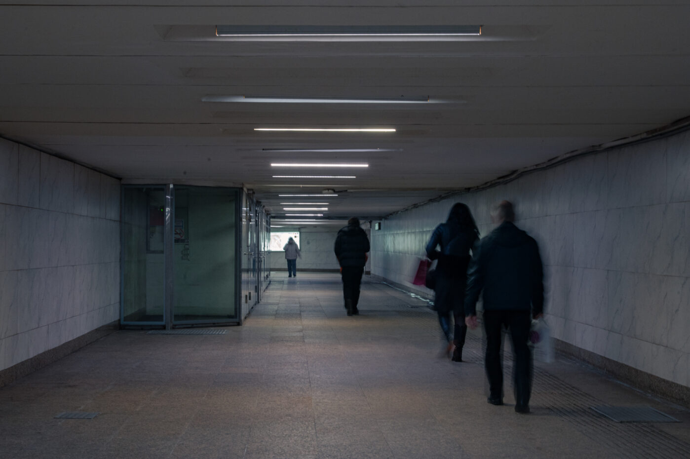 Переход у&nbsp;метро Волжская в&nbsp;Москве